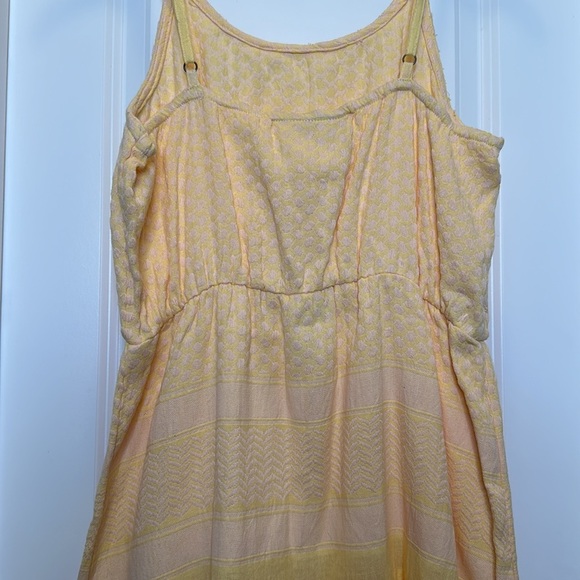 NEW SUMMERY COPENHAGEN Women's Rose Short Dress IN YELLOW‎ SIZE MEDIUM - Picture 9 of 12